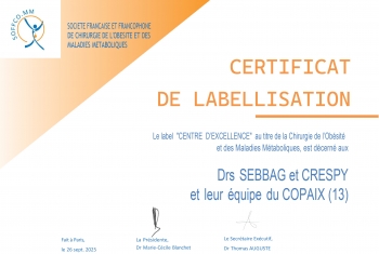 Le COPAix à nouveau labellisé par la SOFFCO-MM