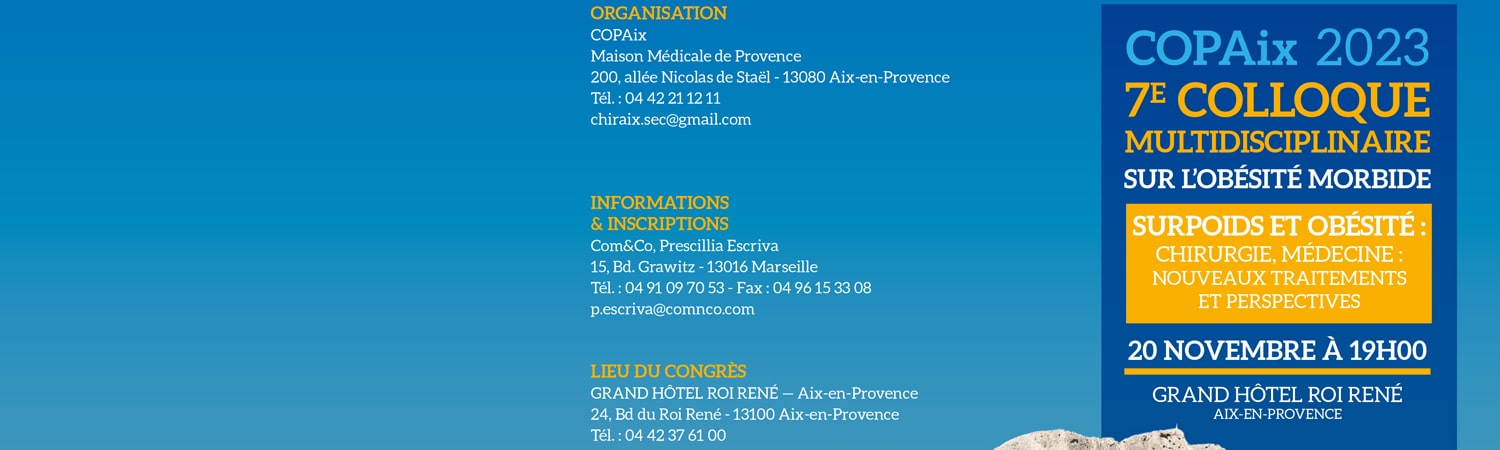 Colloque 2023 sur l'obésité morbide